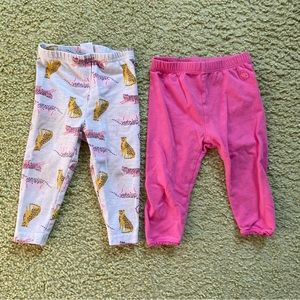 Set of 2 Baby Girl Pants